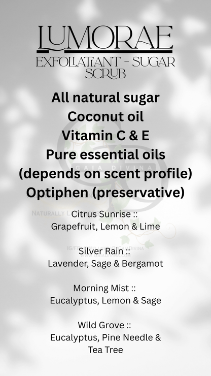Lumorae :: Sugar Scrub :: Silver Rain