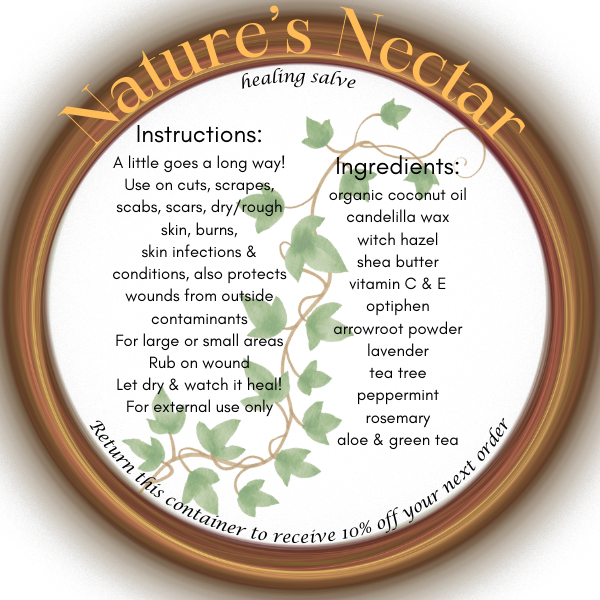 Nature's Nectar - Healing Salve